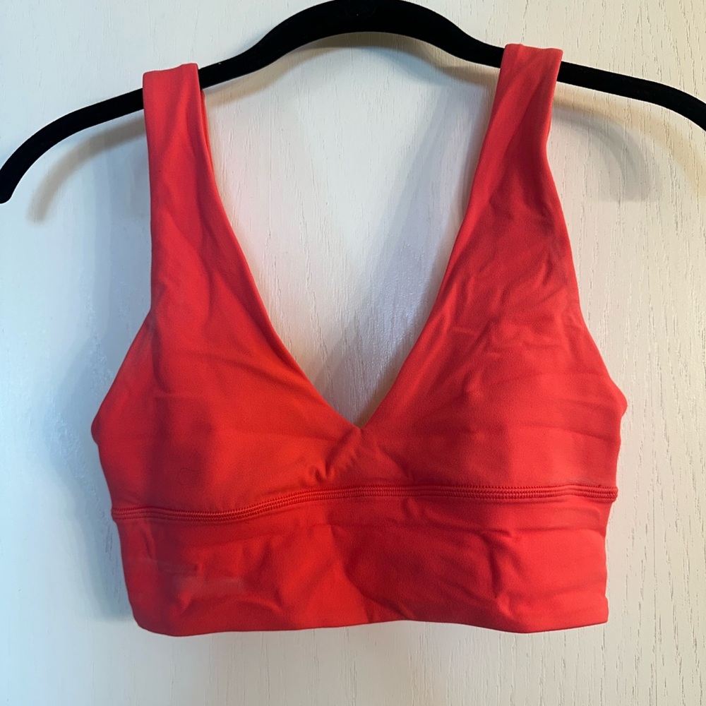 Lululemon Athletica Hot Pink sports bra